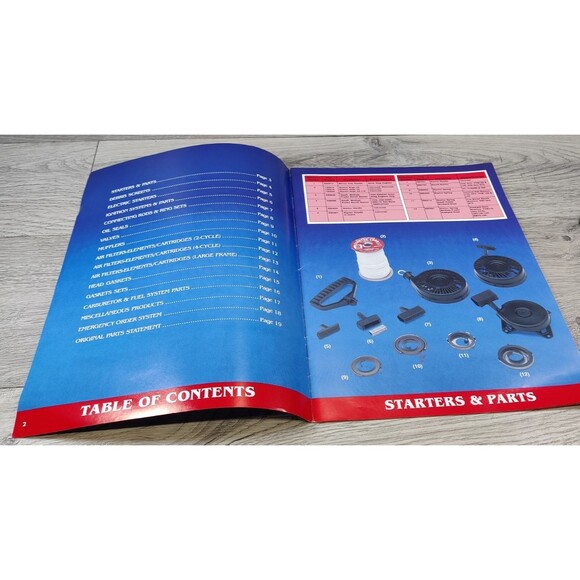 Tecumseh Quick Reference Guide Original Replacement Parts 1995-Small Engine - Picture 3 of 6